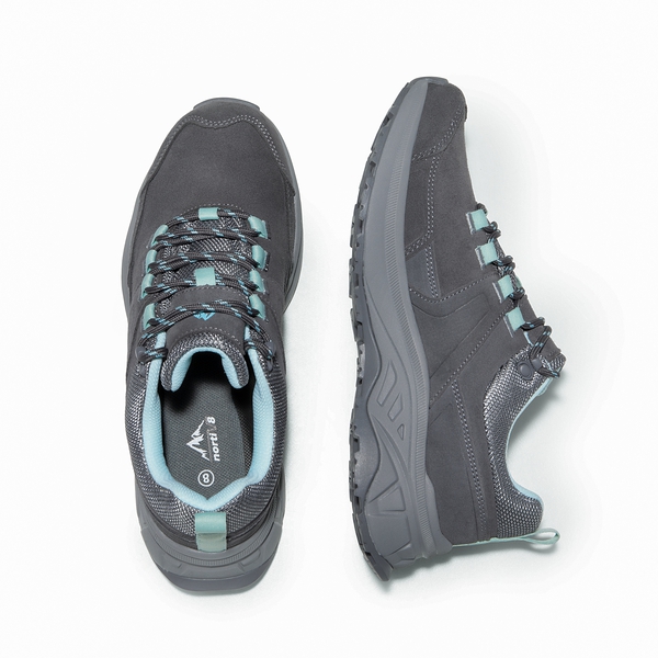 Women's Water-Resistant Lightweight Hiking Shoes - DARK GREY - 4